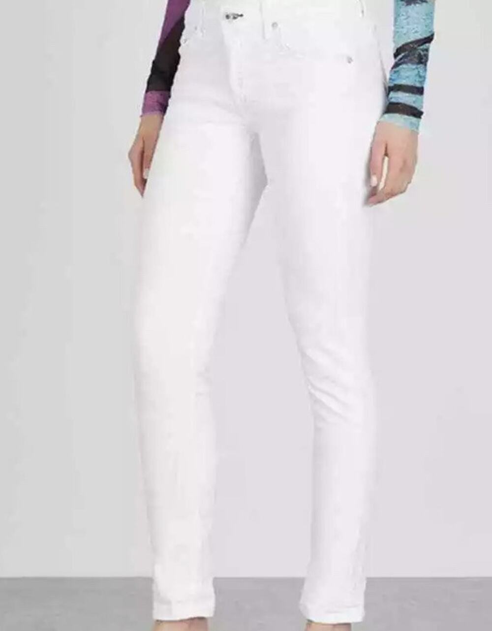 rag & bone THE DRE Jean Aged Bright White Women’s SIZE 24